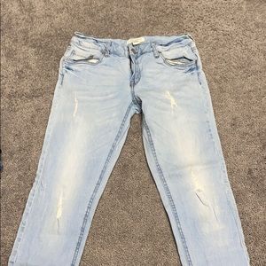 Forever 21 ankle jeans